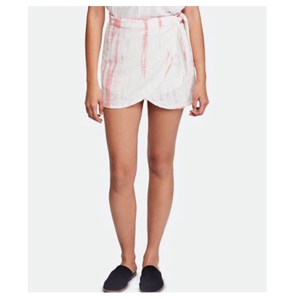 Free People | Tie-Dye Wrap Skirt